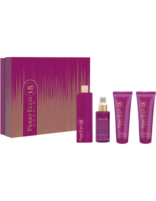 Set Eau de parfum Perry Ellis 18 Orchid para mujer