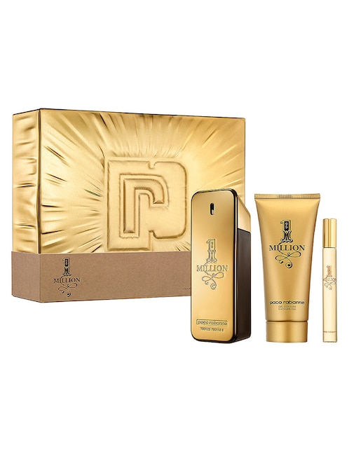 Set de fragancia para hombre Paco Rabanne One Million en SB