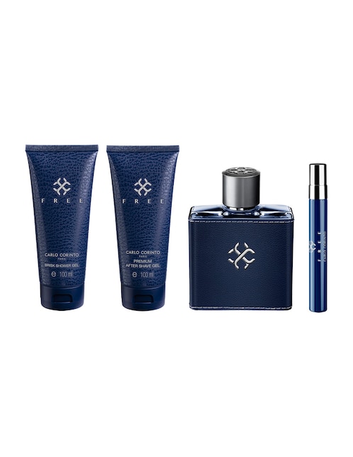 Set Eau de parfum Carlo Corinto Free para hombre