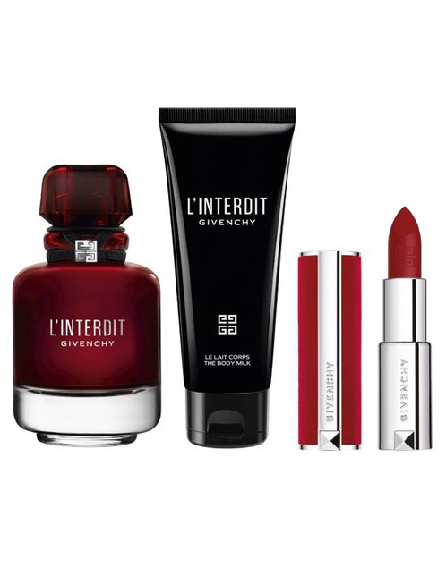 Set de fragancia Givenchy L'interdit Rouge para mujer