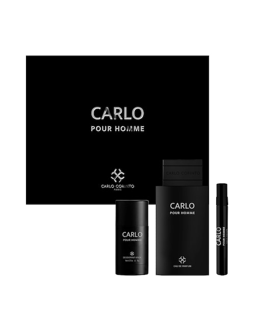 Set Eau de parfum Carlo Corinto Pour Homme para hombre