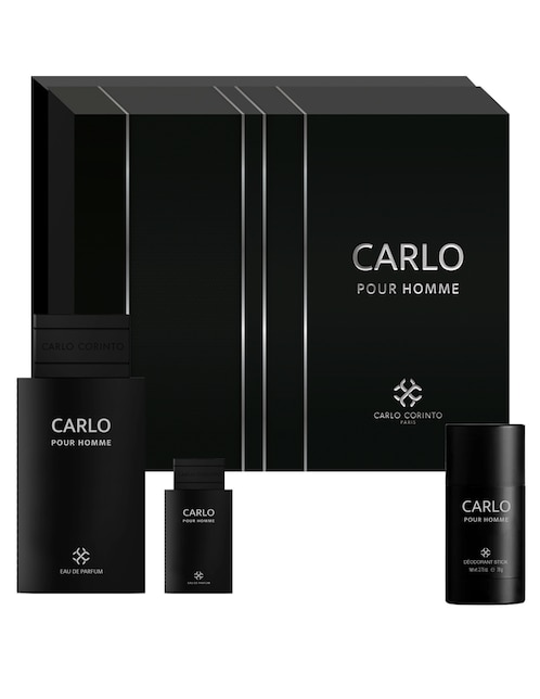 Set Eau de parfum Carlo Corinto Pour Homme para hombre