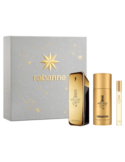 Set Eau de toilette Rabanne 1 Million para hombre
