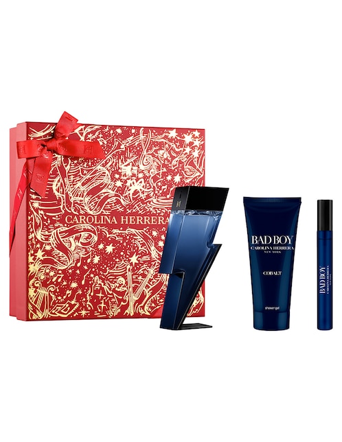 Set Eau de parfum Carolina Herrera Bad Boy Cobalt para hombre