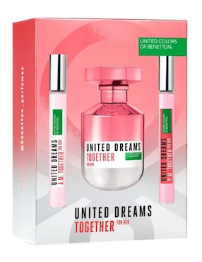 Set De Fragancia Benetton Together For He Para Mujer