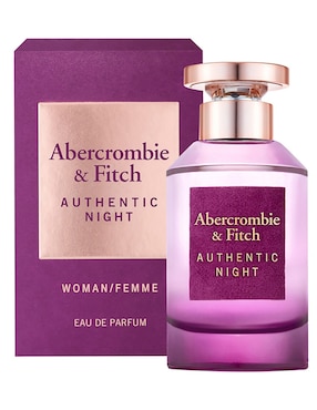 Eau de parfum Abercrombie & Fitch Authentic Night para mujer