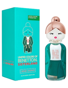 Eau de toilette Benetton Sisterland Green Jasmine para mujer