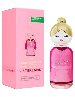 Eau de toilette Benetton Sisterland Pink Raspberry para mujer
