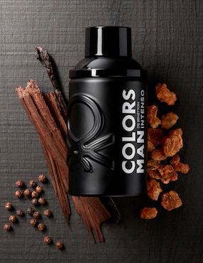 Eau de parfum Benetton Colors Black Intenso para hombre