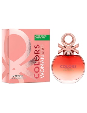 Eau De Parfum Benetton Colors Rose Intenso Para Mujer