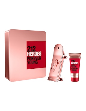 Set de fragancia Carolina Herrera 212 Heroes Forever Young para mujer