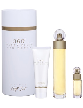 Set De Fragancia Perry Ellis 360 Woman Para Mujer