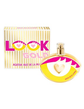 Eau de toilette Agatha Ruiz Look Gold para mujer