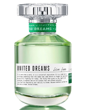 Eau de toilette Benetton United Dreams Live Free para mujer