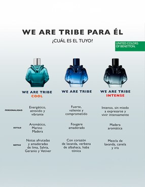 Eau de toilette Benetton We Are Tribe para hombre