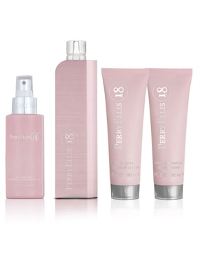 Set De Fragancia Perry Ellis 18 Para Mujer