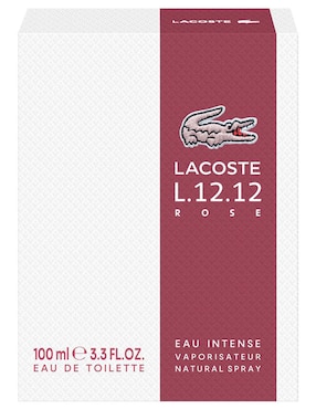Eau de toilette Lacoste L.12.12 Rose Intense para mujer