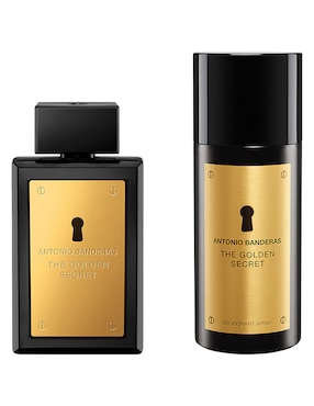 Set De Fragancia Antonio Bandera The Golden Secret Para Hombre