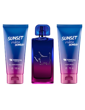 Set De Fragancia Ferrioni Sunset Vibes Bombay Para Hombre