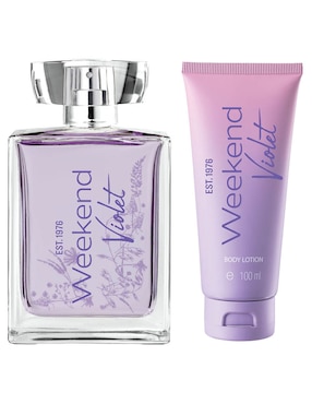 Set Eau de toilette Weekend Violet para mujer
