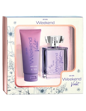 Set Eau de toilette Weekend Violet para mujer