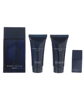 Set De Fragancia Perry Ellis Sky Para Hombre