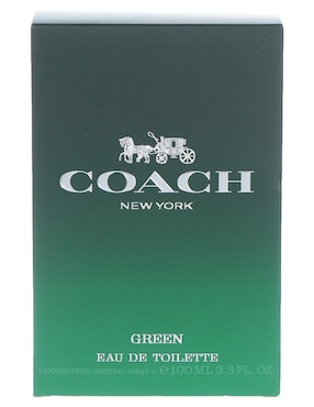 Eau de toilette Coach New York Green para hombre