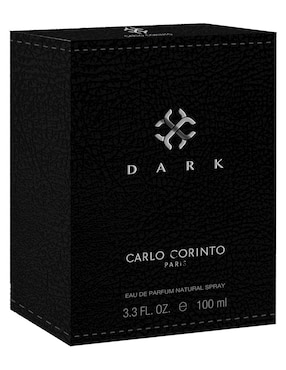 Eau de parfum Carlo Corinto Dark para hombre