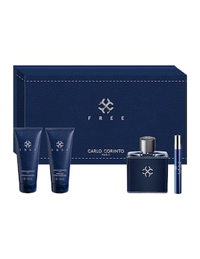 Set Eau de parfum Carlo Corinto Free para hombre