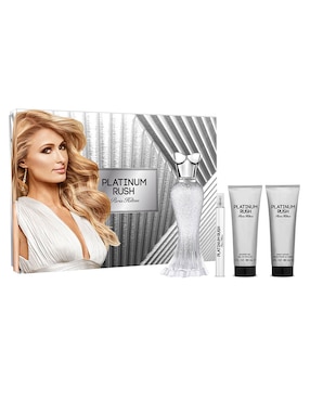 Set Eau de parfum Paris Hilton Platinum Rush para mujer
