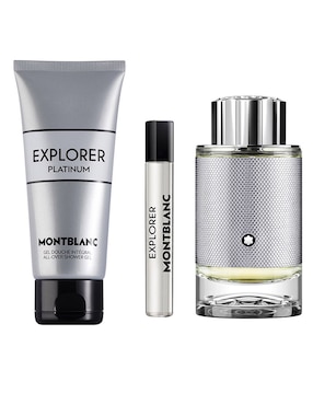 Set Fragancia Montblac Explorer Platinum Para Hombre