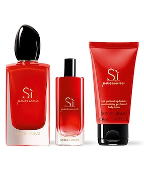 Set De Fragancia Giorgio Armani Sì Passione Para Mujer