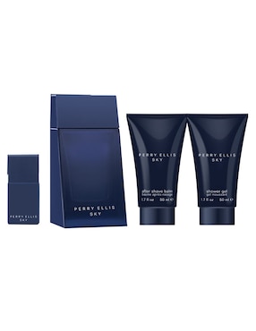 Set De Fragancia Perry Ellis Sky Para Hombre