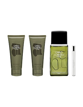 Set Eau De Toilette Carlo Corinto Classic Para Hombre