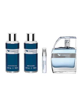 Set Eau De Toilette Ferrioni Uomo Para Hombre