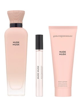 Set Eau de parfum Adolfo Dominguez Nude Musk para mujer