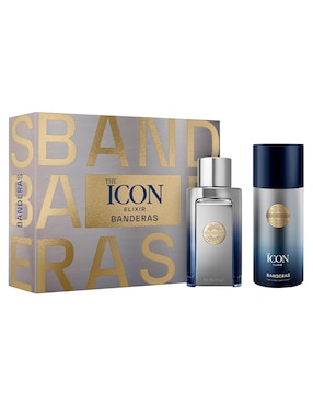 Set Eau De Parfum Antonio Banderas The Icon Elixir Para Hombre