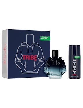 Set Eau De Parfum Benetton Tribe Intense Para Hombre