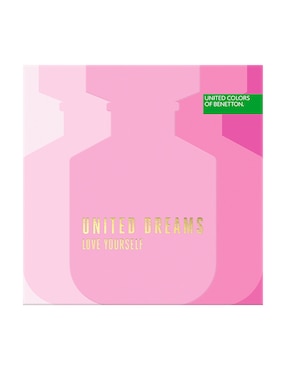 Set Eau de toilette Benetton United Dreams Love Yourself para mujer