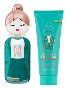 Set Eau de toilette Benetton Sisterland Green Jasmine para mujer