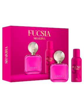 Set Eau De Parfum Shakira Fucsia Para Mujer