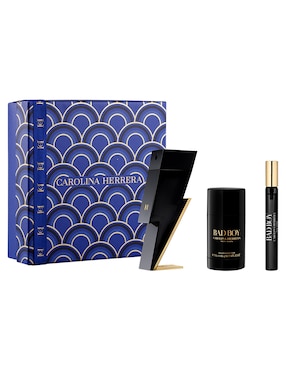 Set Eau De Toilette Carolina Herrera Bad Boy Para Hombre