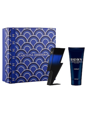 Set Eau De Parfum Carolina Herrera Bad Boy Cobalt Elixir Para Hombre