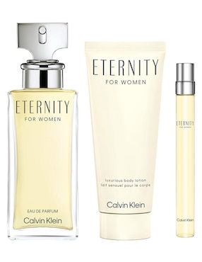 Set Eau De Parfum Calvin Klein Eternity Para Mujer