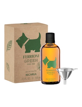 Eau De Toilette Ferrioni Green Para Hombre