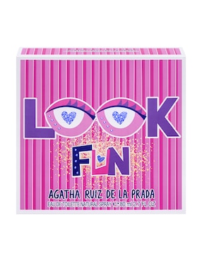 Eau de toilette Agatha Ruiz Look Fun para mujer