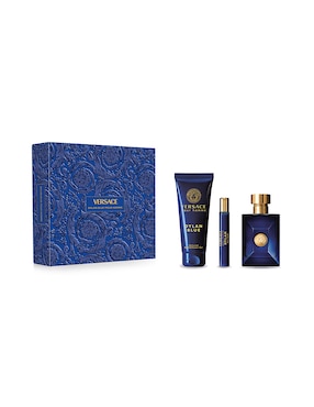 Kit Eau De Toilette Versace Dylan Blue Para Hombre