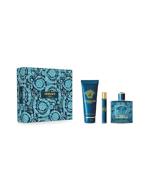 Kit Eau De Toilette Versace Eros Para Hombre