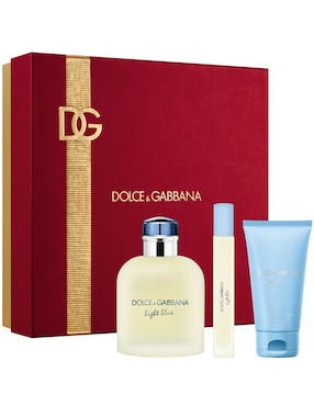 Kit Eau De Toilette Dolce & Gabbana Light Blue Pour Homme Para Hombre