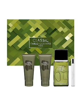 Kit Eau De Toilette Carlo Corinto Classic Para Hombre